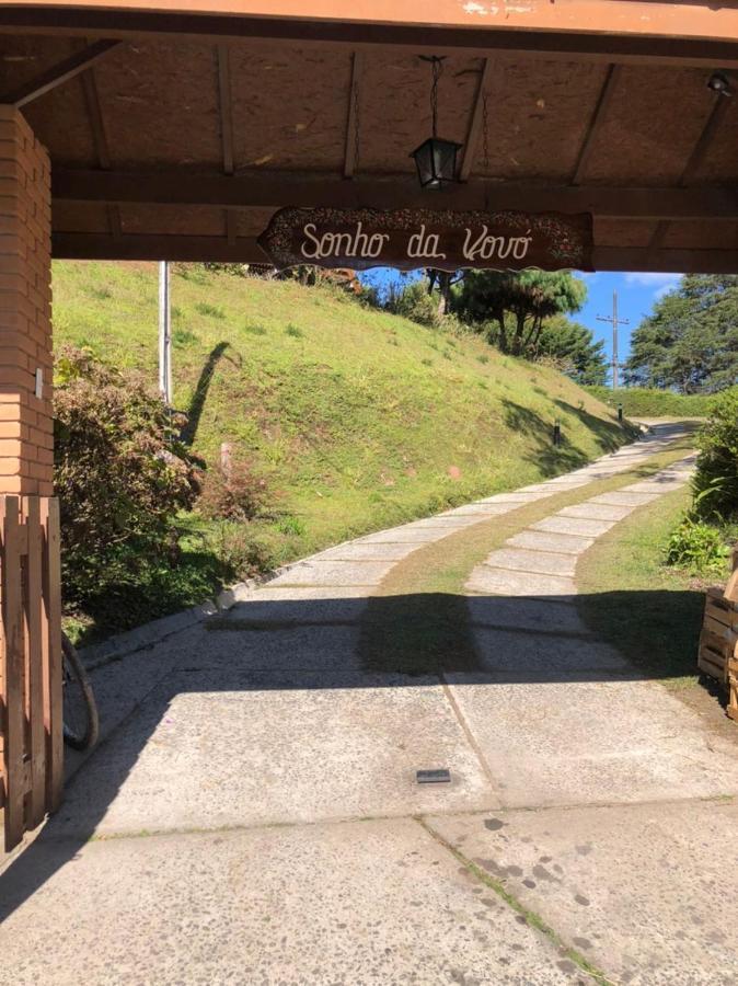 Chale Sonho Da Vovo A 5 Minutinhos Do Centrinho De Capivari Campos do Jordão Eksteriør bilde